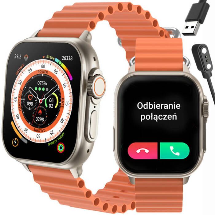 Smartwatch Unisex Rubicon Rncf17 - Bluetooth Call, Ładowanie Bezprzewodowe (Sr059B)