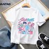Летняя Милая K-pop Охотники на Демонов Детская Одежда Футболка с Коротким Рукавом для Мальчиков Девочек