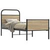 VidaXL Bed Frames Without Mattress 75x190cm Sonoma Oak Engineered Wood 4100382