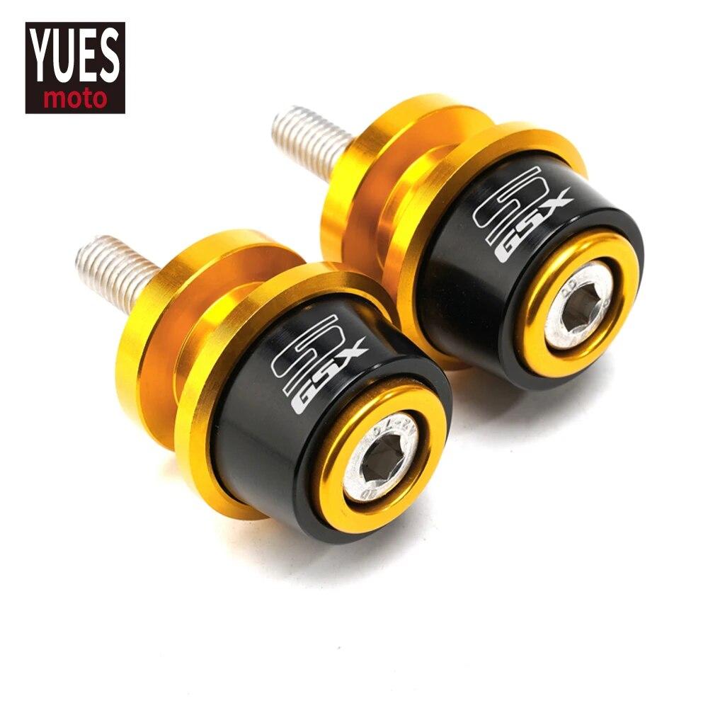 Аксессуары для мотоциклов с ЧПУ, высокое качество, 8 мм, катушки маятника, подставка, винты для Suzuki GSXS750 GSXS1000 F-ABS GSXS 750 1000