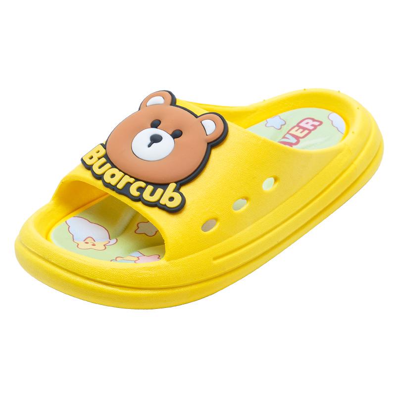 Универсальные шлепанцы из ПВХ с рисунком Four Seasons для детей - повседневные, удобные, сандалии для дома и улицы