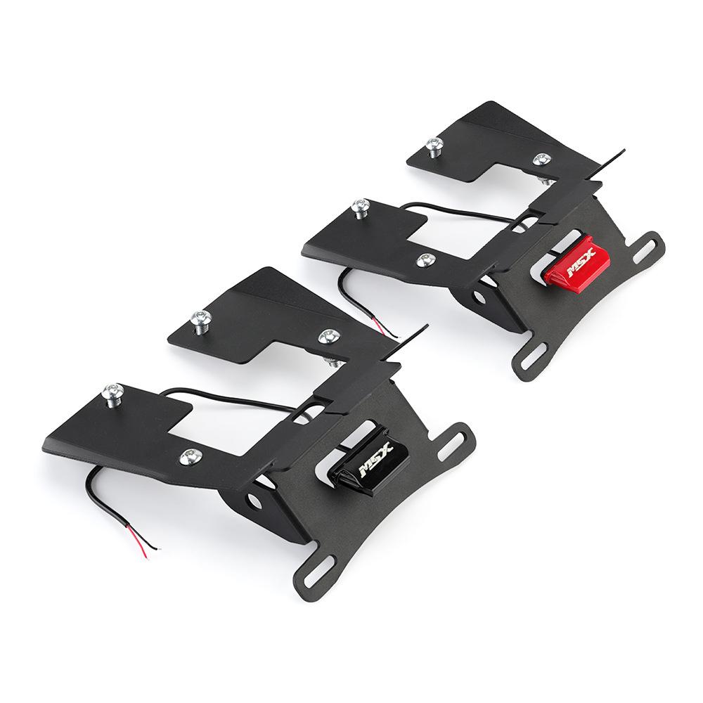 LED License Plate Holder Rear Tail Tidy Turn Signal For HONDA MSX125 Grom MSX 125 SF 2016-2020