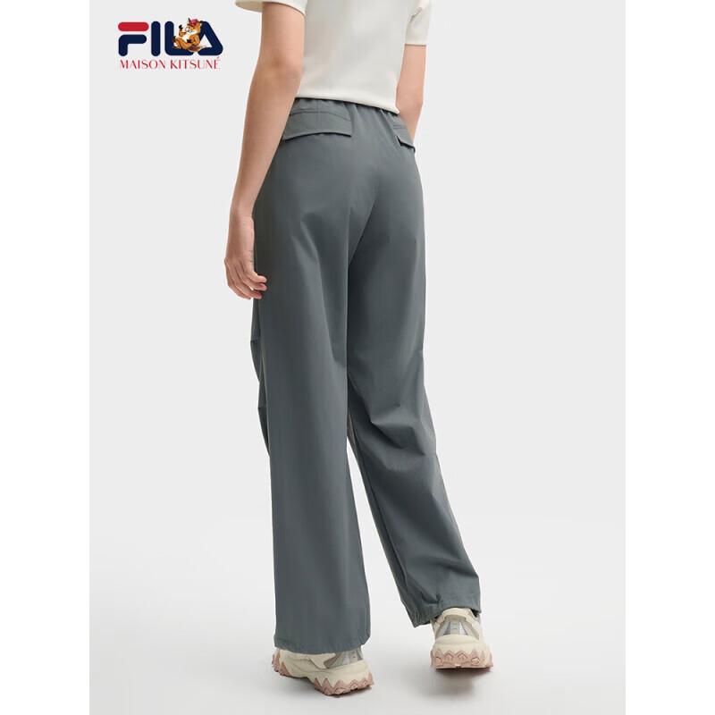 Fila Женские летние повседневные тканые брюки с манжетами