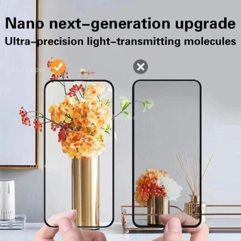 3 шт. Полное покрытие Закаленное стекло для iPhone 14 15 16 17 Pro Max 13 12 11 XS Max XR Защитная пленка для экрана