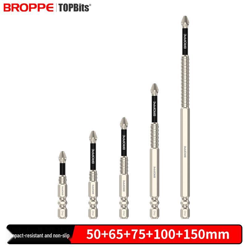 Ударопрочный Магнитный Противоскользящий Набор Бит для Электрической Отвертки и Ударного Гайковерта