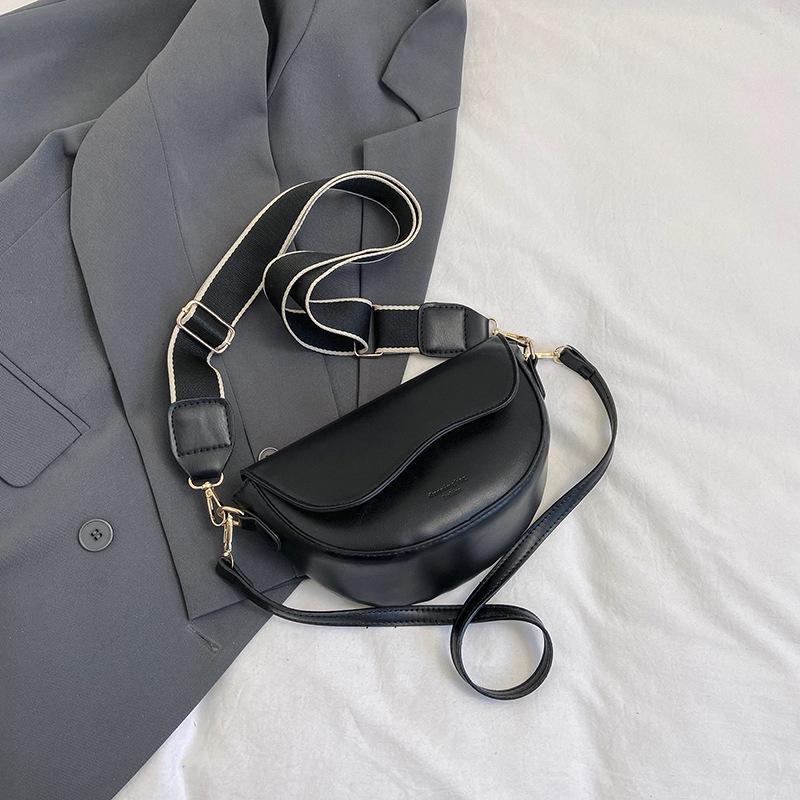 Женская зимняя сумка-седло 2023 года, простая повседневная сумка через плечо и через плечо