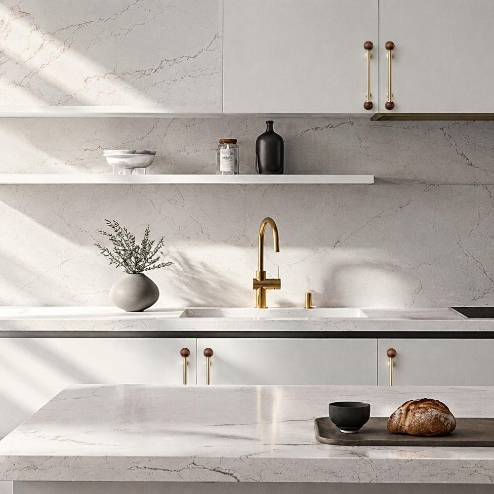 Marble Wood Drawer Knob Walnut Wardrobe Door Handle Luxury Cabinet Pull Handle Furniture Hardware