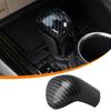 Carbon Fiber Gear Shift Knob Cover Trim Cap Protector For Toyota Camry 2018-