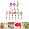 Diy Craft Mermaid Wind Chime Set Home Decor Garden Hanging Outdoor Wind Chimes Balcony Accessories Wind Bell Kit For Kids Party