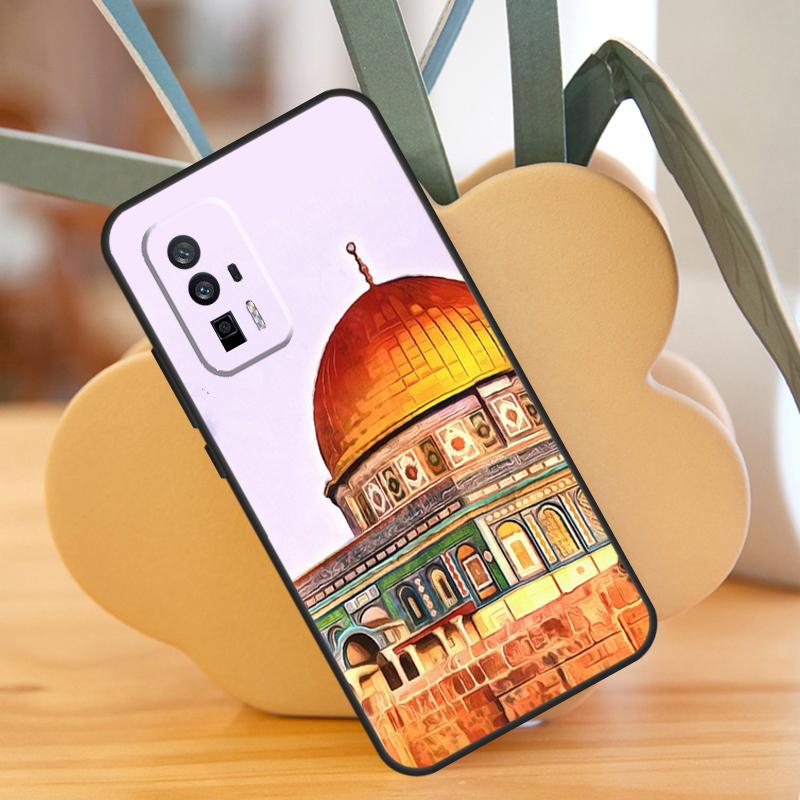 Jerusalem Dome of the Rock Case For Xiaomi 13T 11T 12T Pro 13 14 Ultra 12 Lite POCO F6 F5 X6 Pro M6 X3 X5 M5s F3 Cover