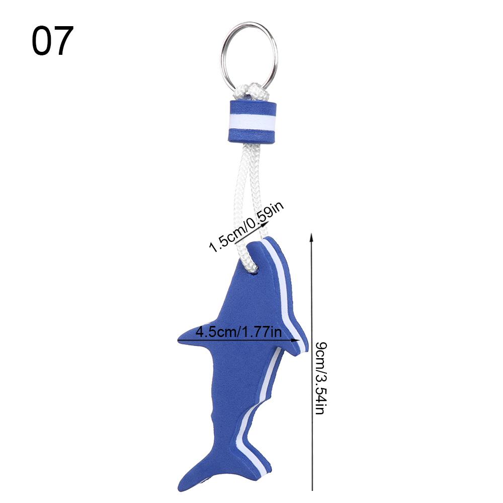 Accessories Boating Sea Water Floating Keychain Pool Parts Key Pendant Sailing Fishing Keyring
