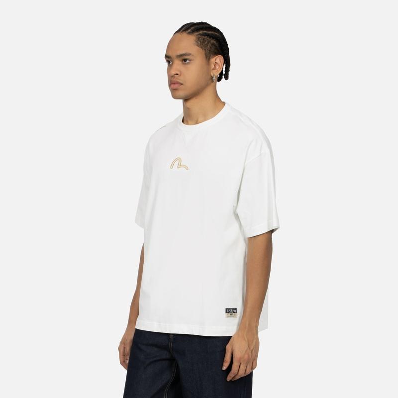 Evisu Футболки Мужские С Круглым Вырезом Умеренный Прямой Крой 2ESHTM4TS7085LFCT