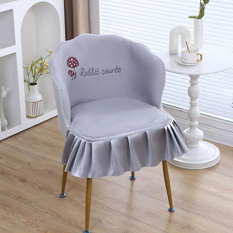 Утолщенный чехол для стула для макияжа, чехол для стула, расческа, туалетный столик, скамья, поручень для маникюра для девочек