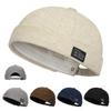 Dome Brimless Skullies Cap Cotton Beanie Hats New Landlord Docker Cap  Women Men