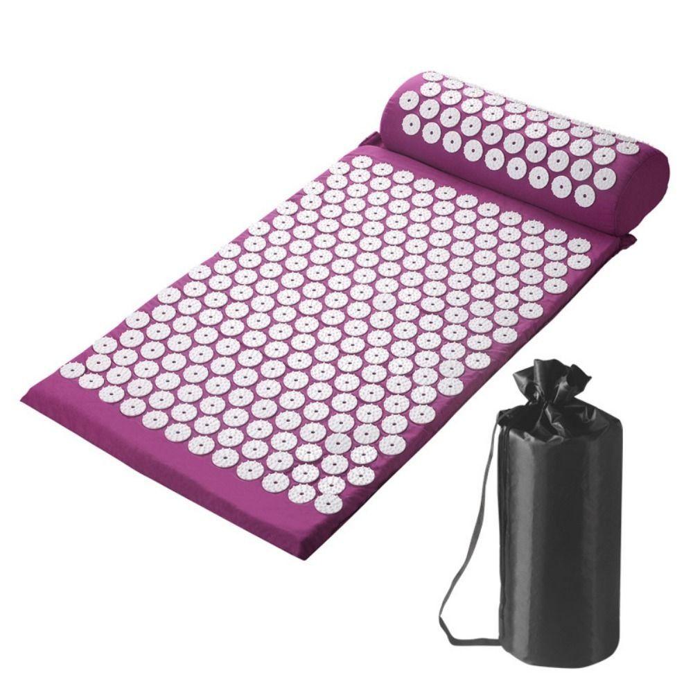 Pillow Set Acupressure Massage Mat and Pillow Non-Slip Acupressure Yoga Mat Pilates