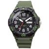 STANDARD BIG FACE кварцевые часы Military Green Overseas Модель [CASIO] MRW-210H-3AV мужские [Товар]