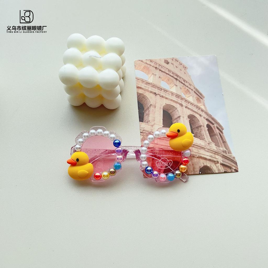 Модные милые детские солнцезащитные очки своими руками в оправе Ocean Flower Детские солнцезащитные очки Защита от солнца Очки с защитой от ультрафиолета