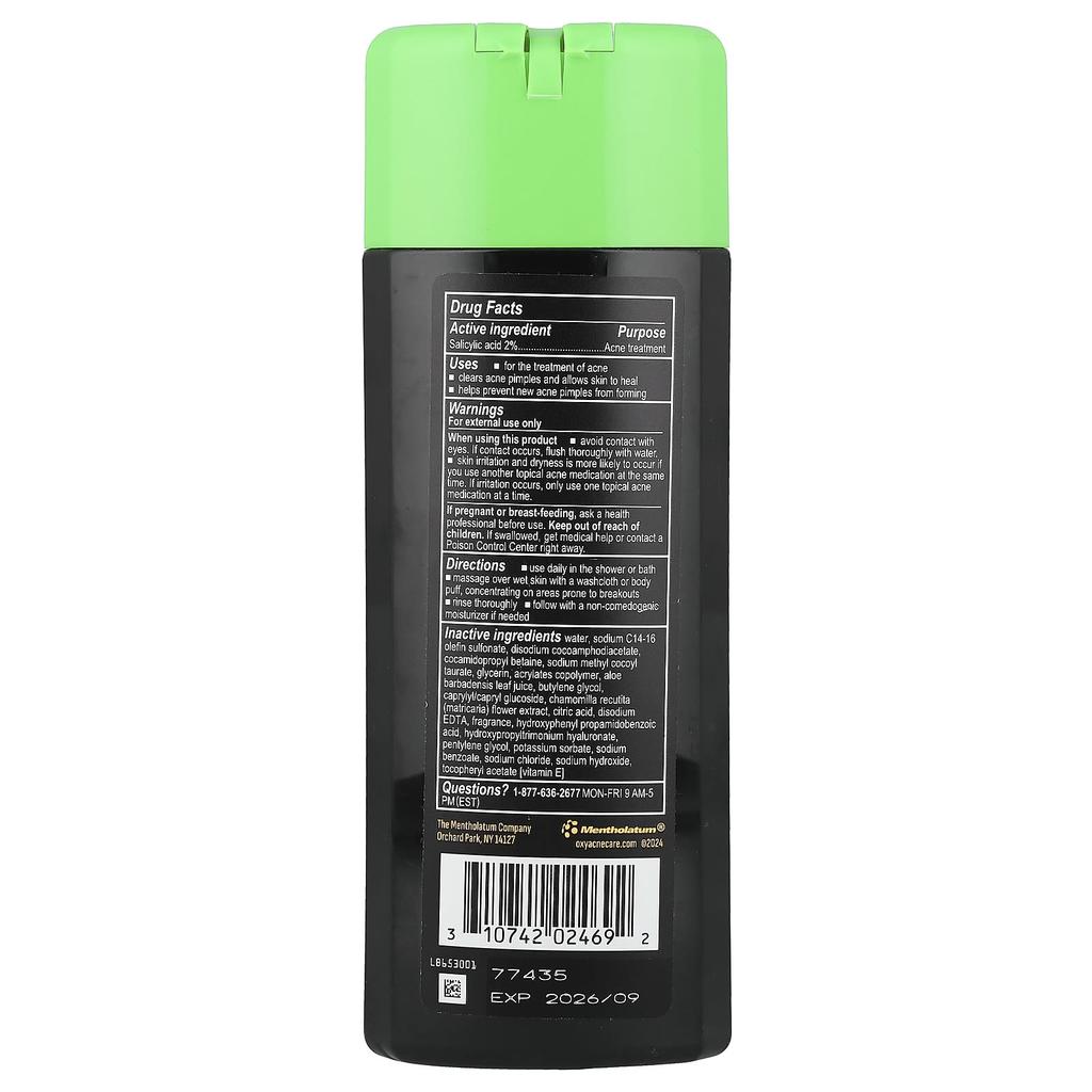 Oxy Skin Care Hydrating Anti-Blemish Body Wash, 9 Fl Oz (266 Ml)