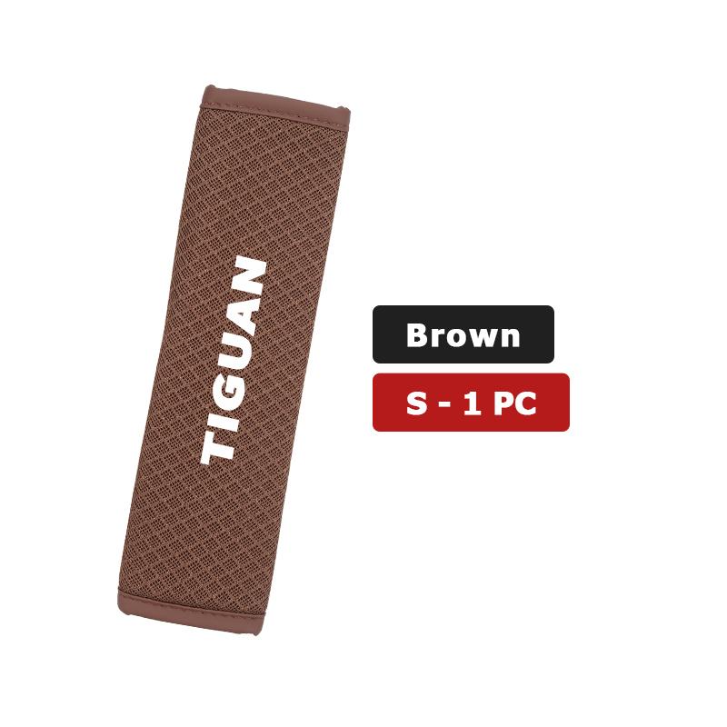 BAD1 28cm Car Seat Belt Shoulder Net Breathable Guard For Volkswagen VW Tiguan Scirocco Sagitar Magotan 4 5 6 7 MK4 MK5
