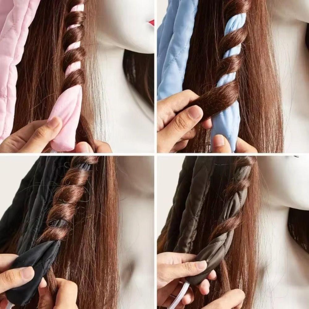 Octopus Lazy Hair Curler DIY Curls Silk Ribbon Fashion Curling Stick  Lazy Hair Styling Tools