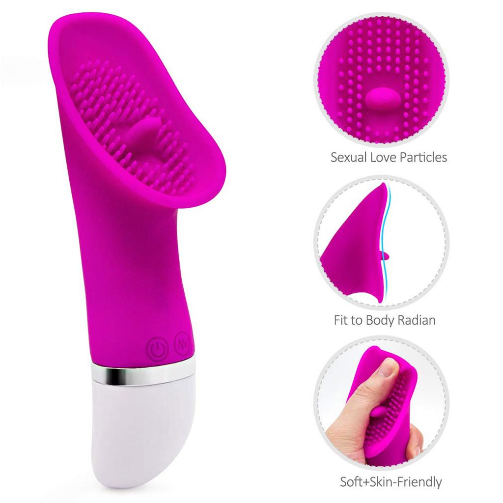 Vibrating Female Masturbator Dildo Tongue Masturbator For Women