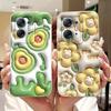 For Infinix Hot 30 5G Cute Panda Rabbit Cartoon Phone Case For Infinix Hot30 5G X6832 Soft Silicone Shockproof Cases