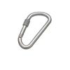 MM Mizumoto Machinery Works SUS304 Stainless Steel Carabiner D Type (with Ring) KD-10B