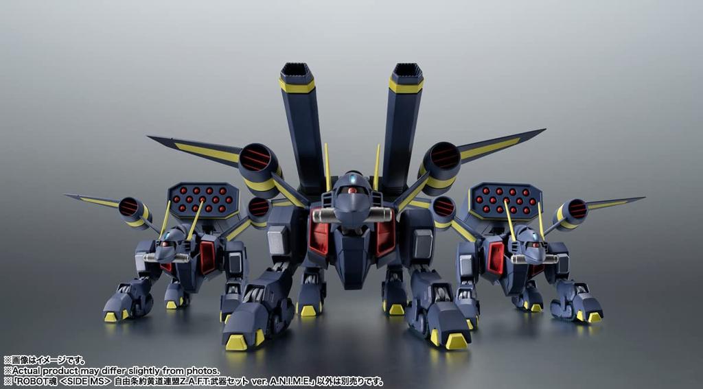 ROBOT Spirits SIDE MS Мобильный доспех Gundam SEED Свободный договор Зодиакальный альянс Z.A.F.T. Версия набора оружия. АНИМЕ. Приблизительно 130 мм АБС и ПВХ Окрашенный