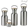 Спортивная бутылка для воды из нержавеющей стали с широким горлышком в американском стиле - Портативная чашка для альпинизма и креативный подарок.