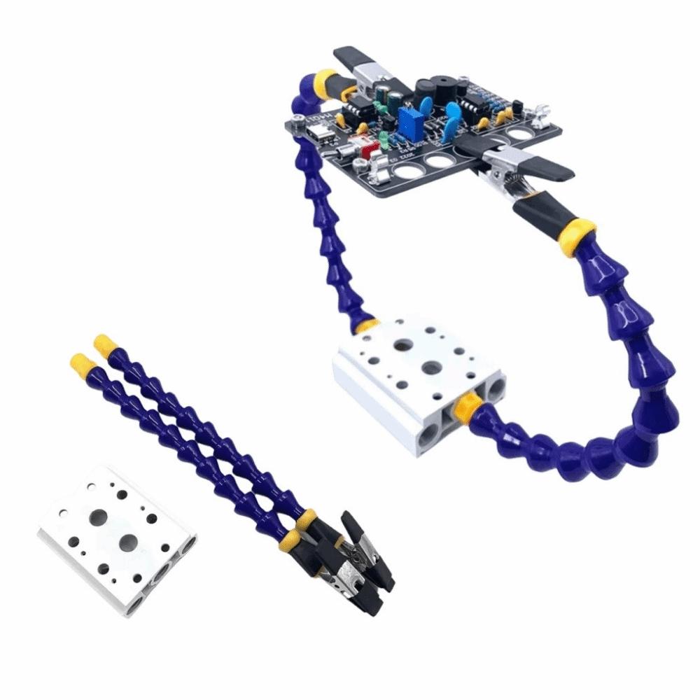 Flexible Arm Soldering Helping Hands Octopus Design Welding Fixture Station Jewelry Making