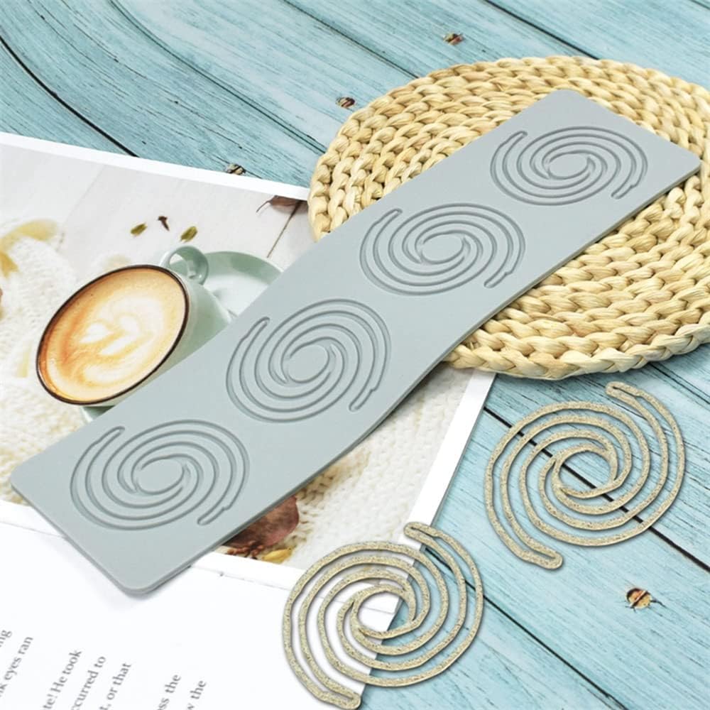 Форма с геометрическим узором, 3D полая спиральная форма, силиконовая форма для мастики, свечей для украшения тортов, кексов, продуктов питания (F_12x3.28x0.08дюйм)