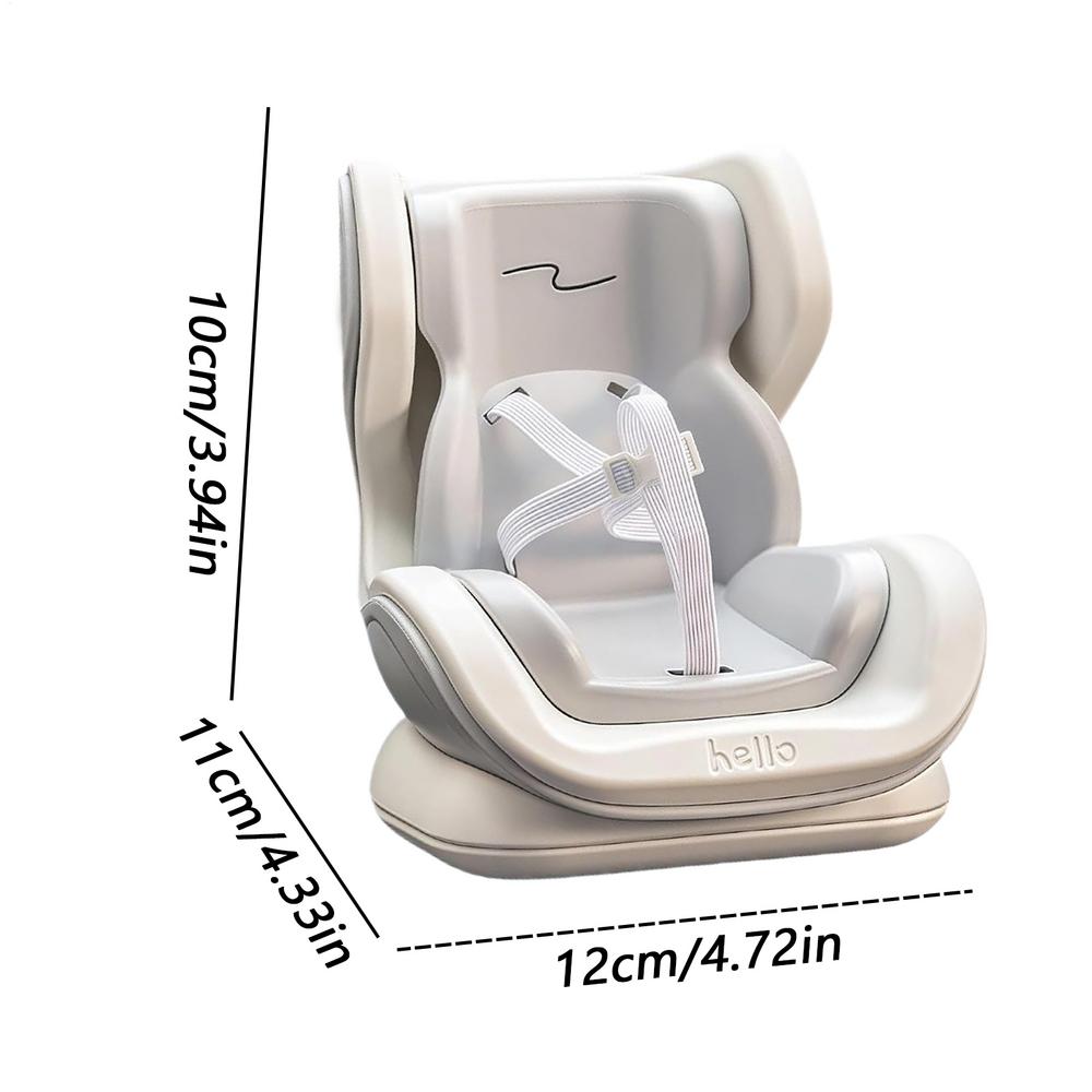 Кукольное автокресло, кресло безопасности для маленьких кукол, настольное украшение, плюшевая игрушка, автокресло для седана, грузовика, для любителей творческих игр, для игр