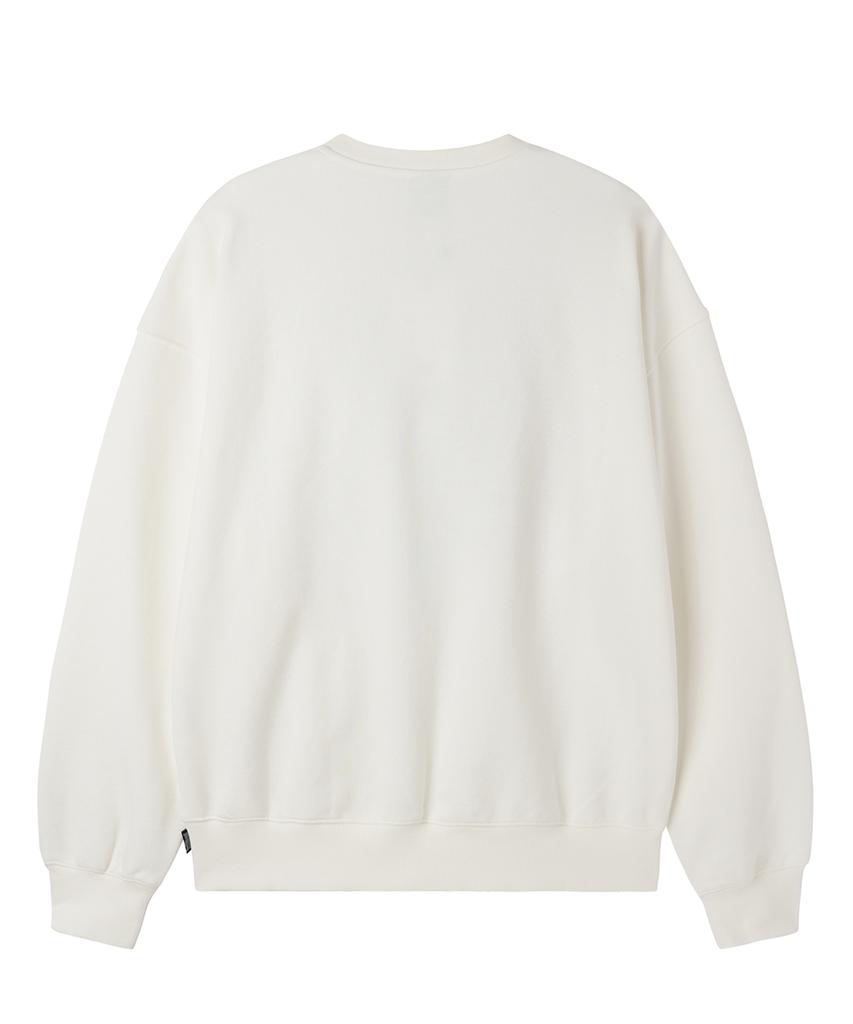 OHY Stitched Dolly Crewneck - White