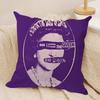 Brand SSave the Queen Cushion Cover Silky Short Plush DoubleSided Printed Pillow Case for Sofa All Seasons Home Decor Gift