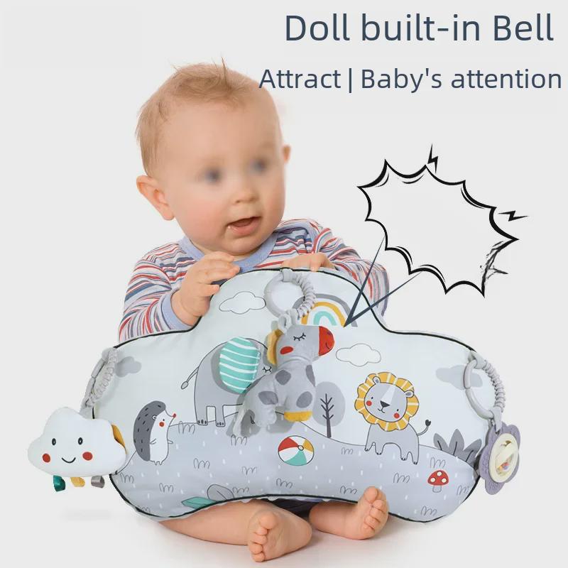 U-образная подушка для тренировки живота у ребенка: Игрушка для поддержки головы новорожденного и раннего развития.