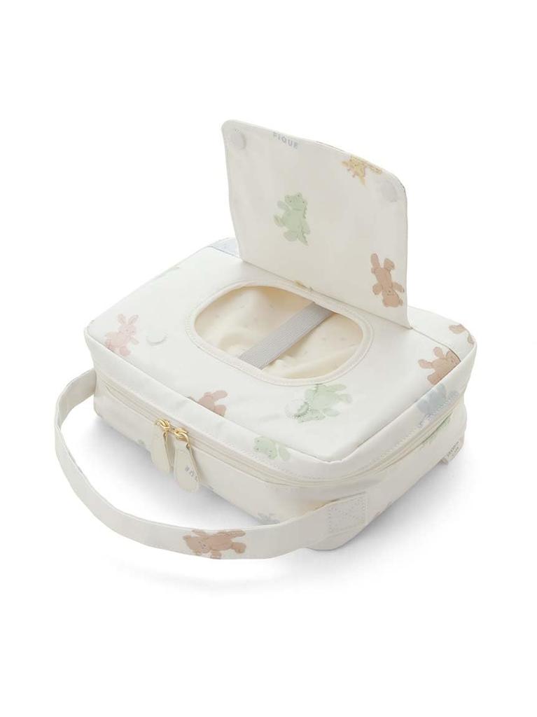 Gelato Pique Plush Diaper Pouch PWGB251675OWHTF