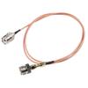 Эффективно для соединения SMA-папа на UHF-маму с коаксиальным кабелем и адаптерами для коммуникационных устройств Baofeng