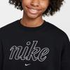 Nike Толстовка Sportswear Club, черно-белая, для подростков, FZ5566-010