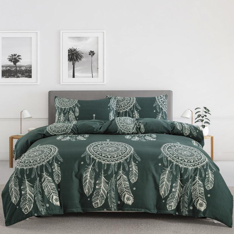 Abstract Geometric Duvet Cover Full Queen Size Wave Pattern Bedding Set Farmhouse Comforter Cover Microfiber Chevron Quilt Cover