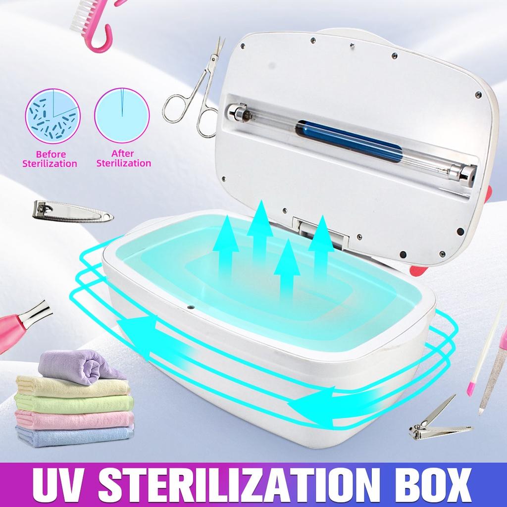 УФ-стерилизатор, пинцет для ногтей, художественный салон, маникюрные инструменты, очиститель для коробок для дезинфекции