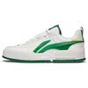 Li Ning Slip Resistant Durable Low Top Sports Casual Shoes Men Sneakers White Green AGCT135-2