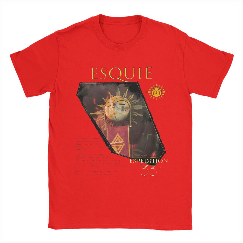 Clair Obscur Expedition 33 Tee Shirt for Unisex Women Graphic Print T Shirts 100 Cotton Clothing