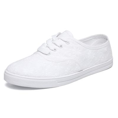 Оригинальные одинарные женские парусиновые туфли мягкая подошва обувь больших размеров повседневные маленькие белые туфли белые женские туфли обувь балетки женские