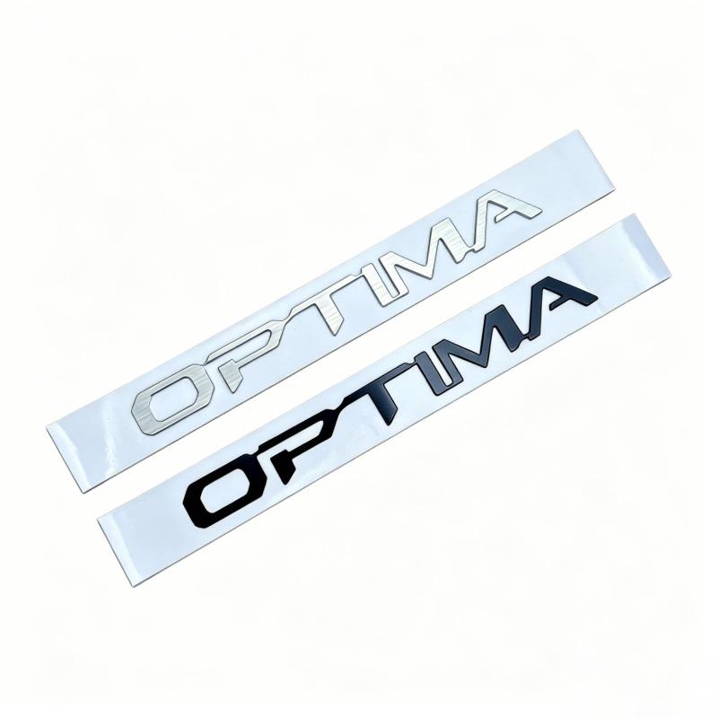 Suitable for Yuanhang OPTIMA car stickers, lettered body stickers, trunk tailgate, thick aluminum badge, decorative car logo