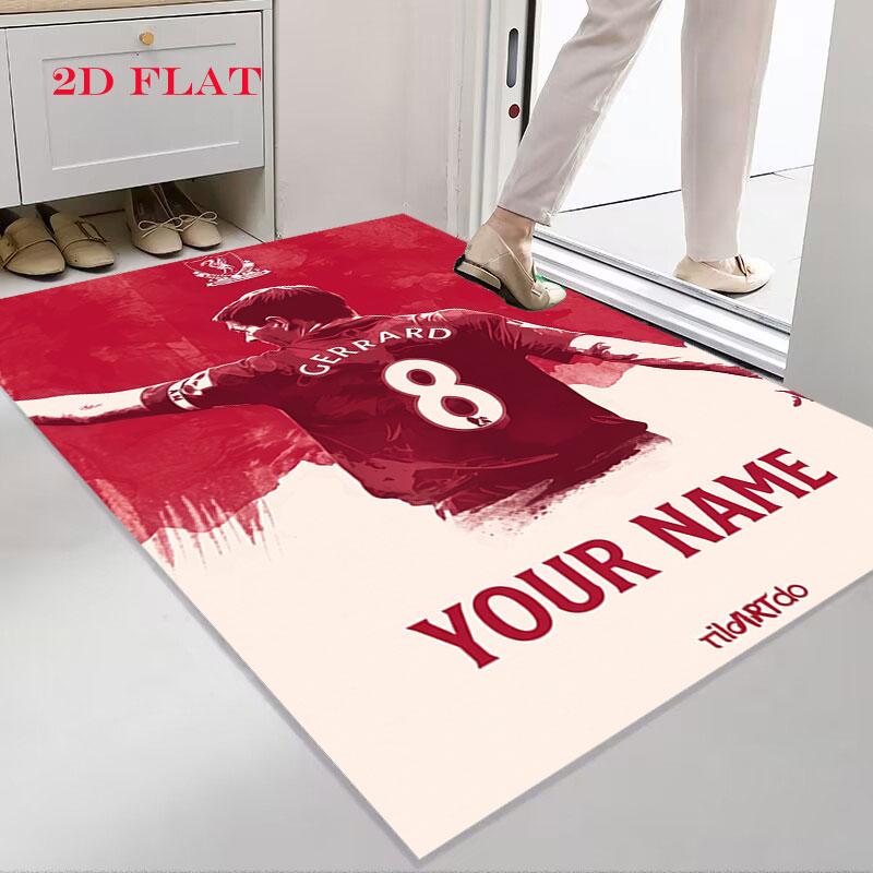 Custom Liverpool Carpet Rug for Living Room Bedroom Home Sofa Decoration,Kids play Nonslip Floor Mat