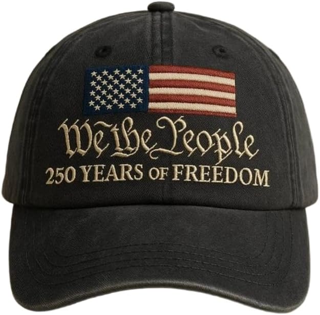 Кепка для бейсбола США, 250-й юбилей, Патриотический орел, Кепка к 250-летию Америки, Регулируемая, Кепки для ветеранов, Подарок