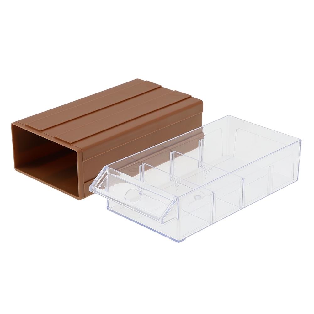 Ящик для хранения 1 шт. Компоненты Винты Фурнитура Детали ПЭ