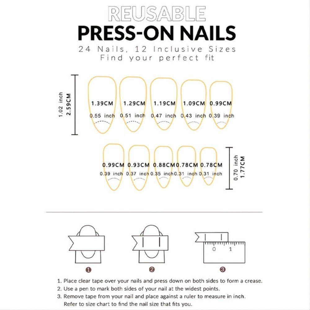 Элегантные накладные ногти длинные миндалевидные накладные ногти маникюр типсы для ногтей DIY