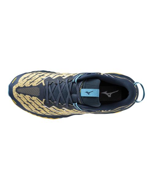 Mizuno Волна Мудзина 10 - Королевы:белый:Речной синий J1GJ247053 [Отправлено из Кореи] 100% Оригинал