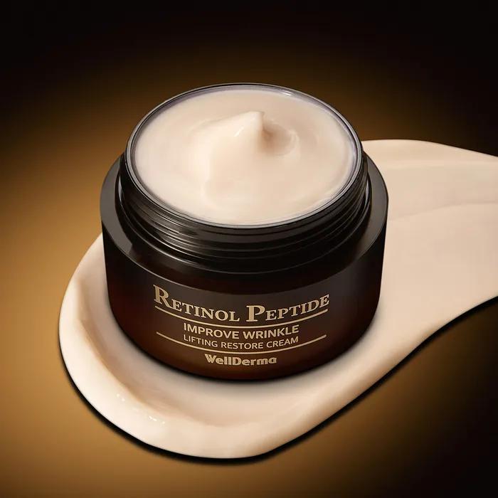 Крем-лифтинг Wellderm с ретинолом и пептидами 50 г